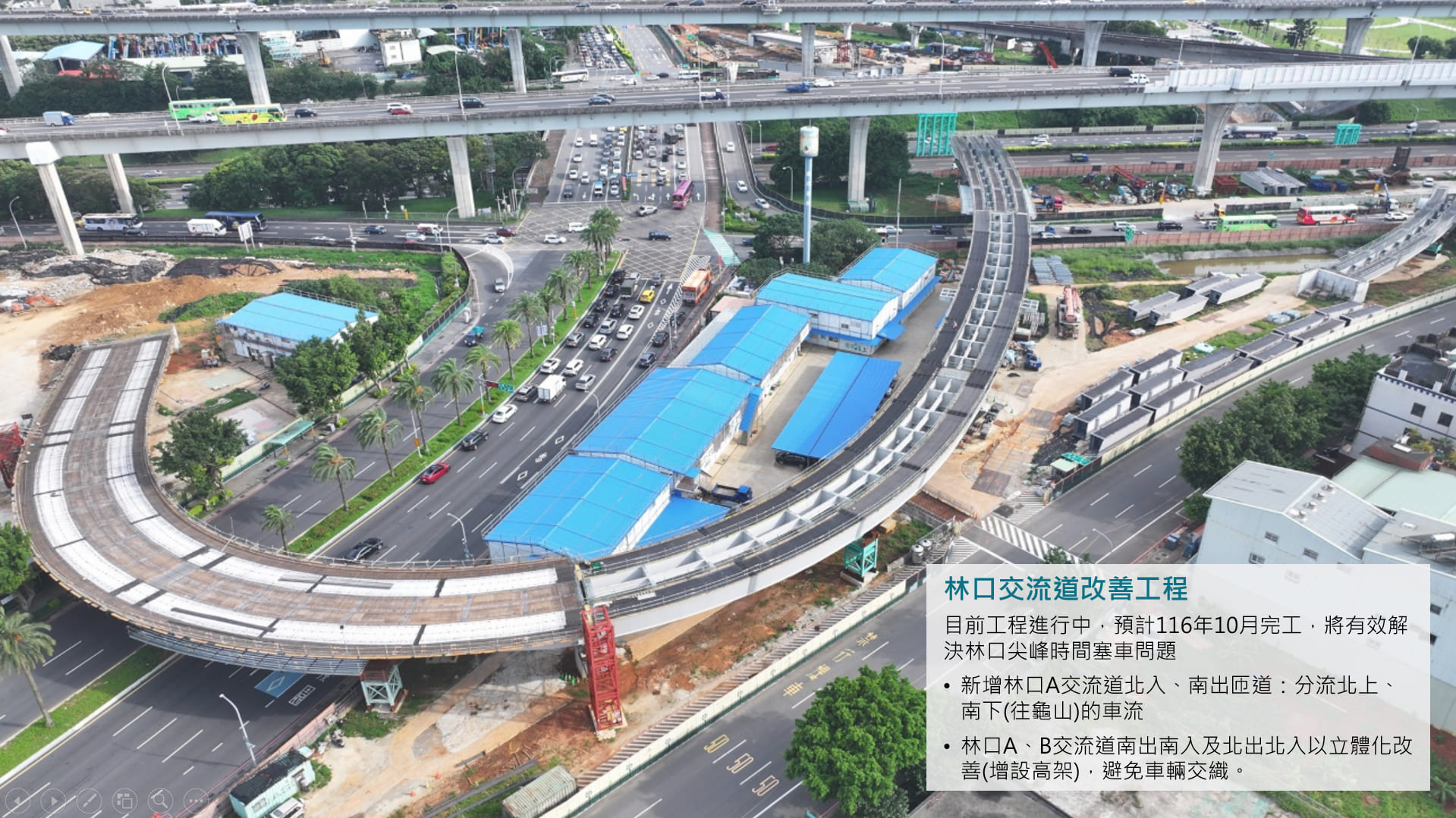 林口交流道改善